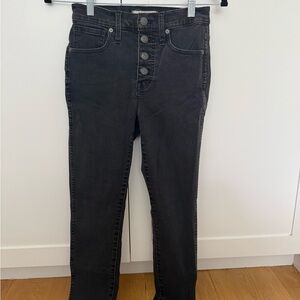 Madewell Petite 10” high rise skinny jeans
